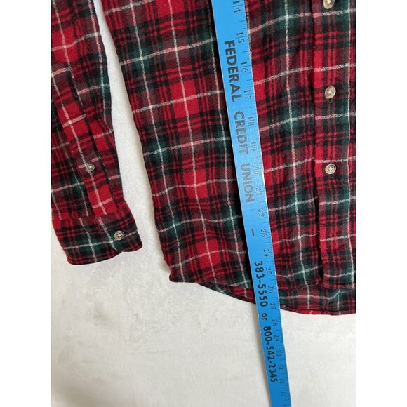 Vintage Pendleton Plaid Field Shirt Authentic O’Neil Tartan Flannel Women's M - Picture 4 of 8